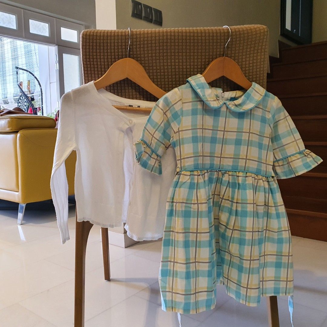Girls dress hotsell cardigan