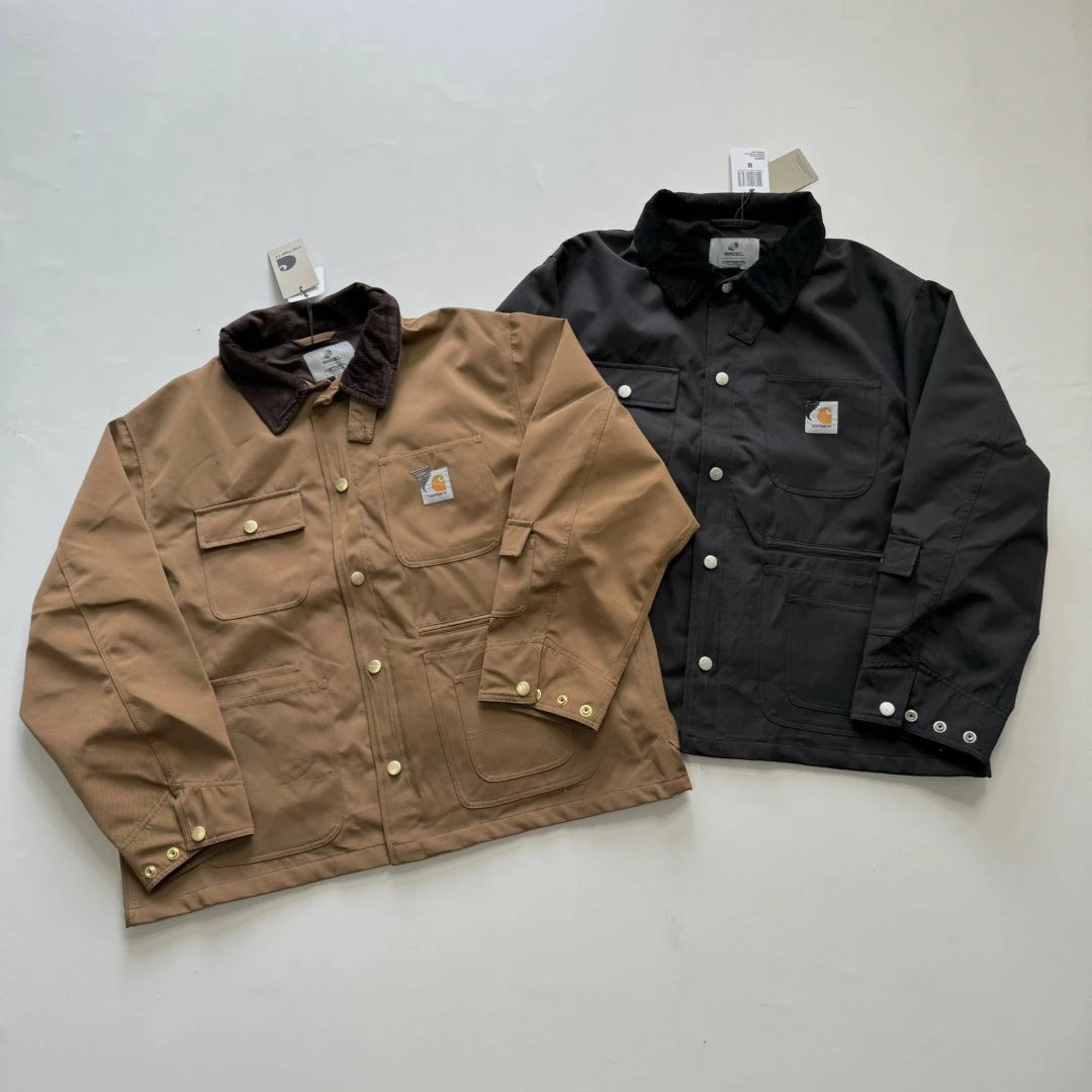 Carhartt WIP x Invincible Chore Coat Hamilton Brown