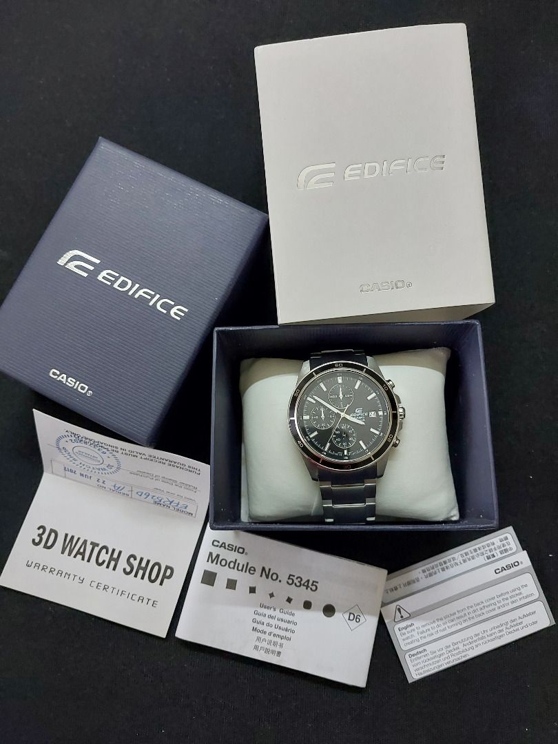 Casio edifice hotsell module no 5345