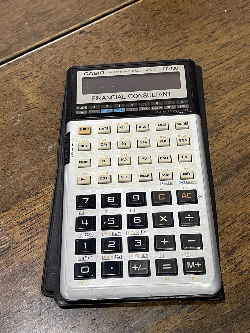 Fc 100 top calculator