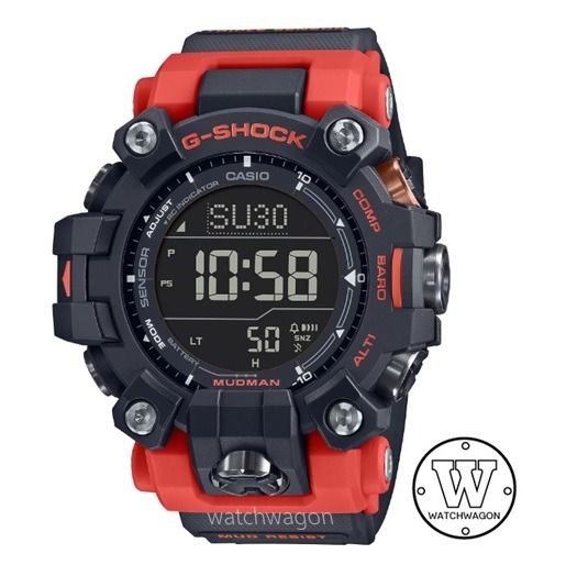 Casio G Shock GW 9500 1A4 MUDMAN Tough Solar Multiband Triple