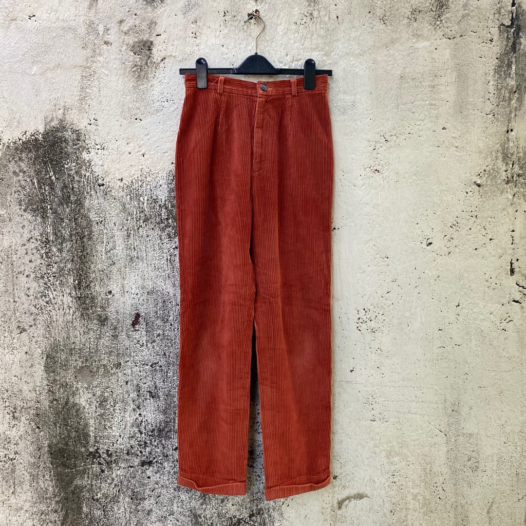 Celana corduroy Ralph Lauren Size 29, Fesyen Pria, Pakaian