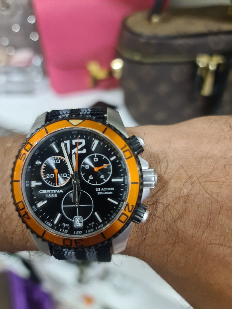 Certina ds action chronograph swissmade