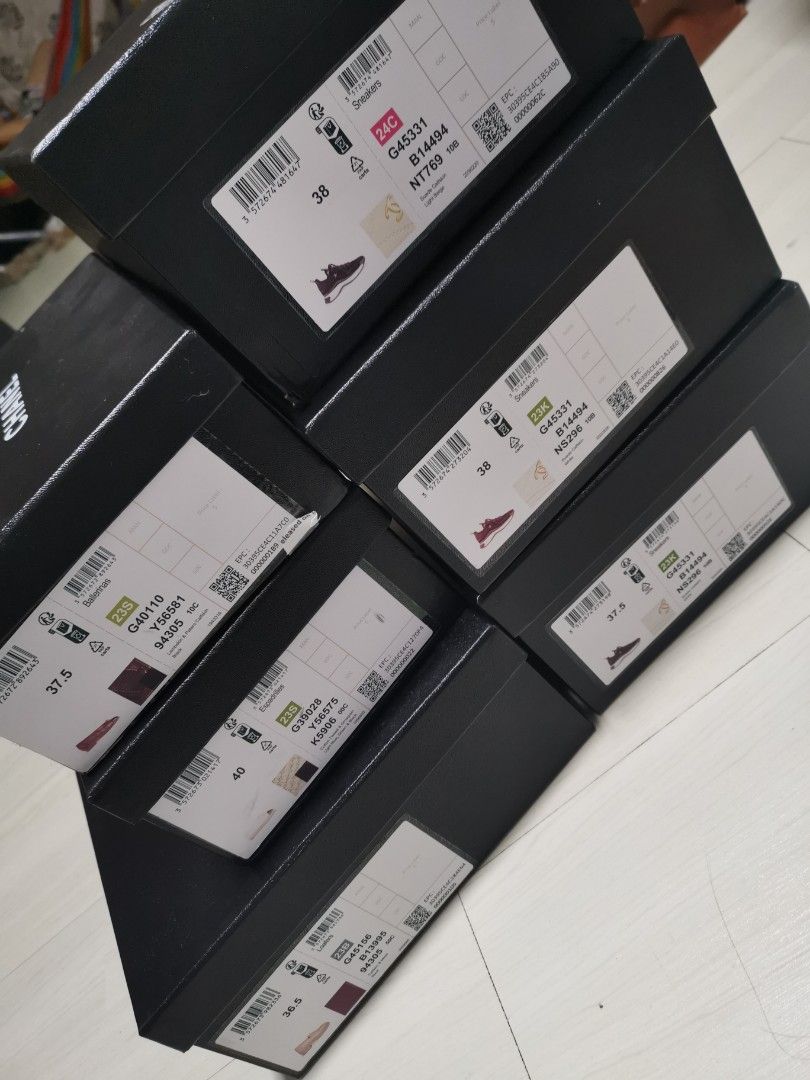 Chanel shoes box and paper bag Luxury Accessories on Carousell