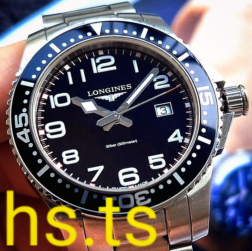 CHEAPEST Longines Hydroconquest Black 41mm Quartz Divers Watch