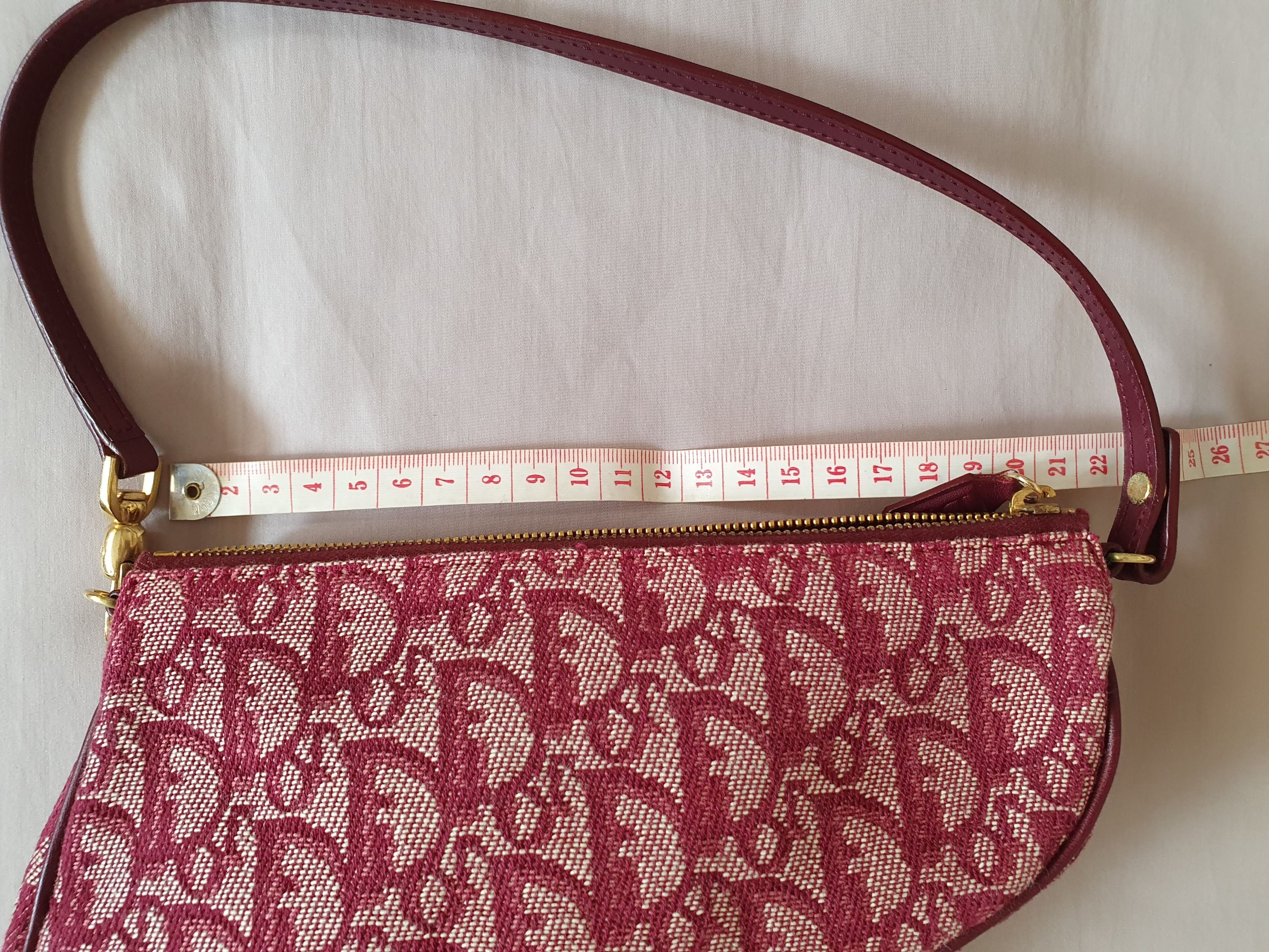 Authentic CD saddle Mini Trotter bag Luxury Bags Wallets on Carousell