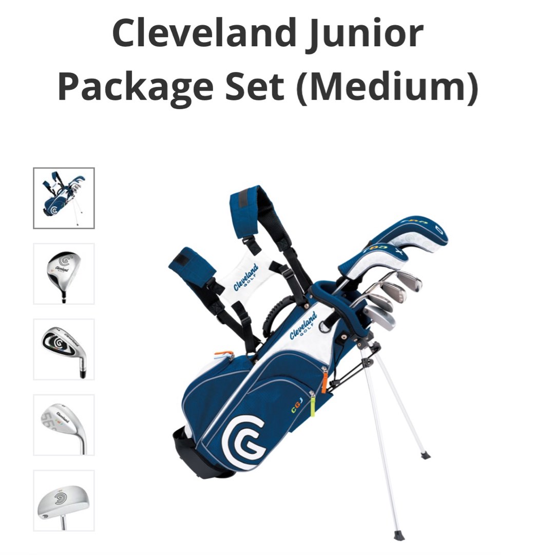 Cleveland Kids Golf Set (Junior), Sports Equipment, Sports & Games