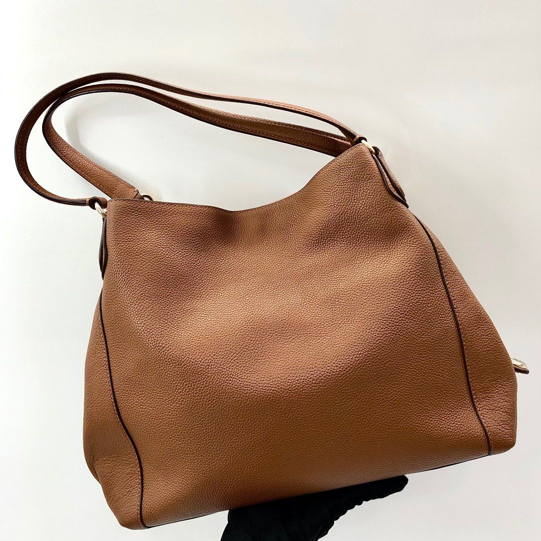 COACH 36464 LEATHER BROWN SHOULDER BAG 237045930 Luxury Bags