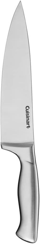 Cuisinart C77SS-15PK 15-Piece Stainless Steel Hollow Handle Block Set,  Glossy White