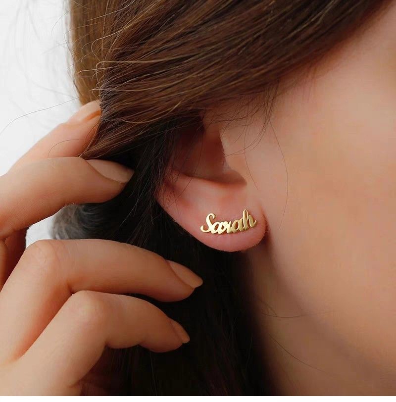 Customised earrings deals