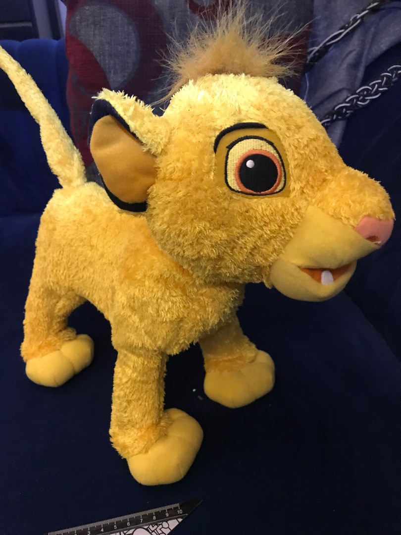 Singing shop simba toy