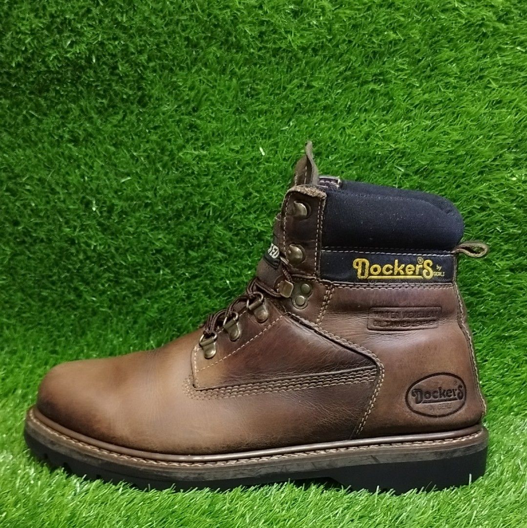DOCKERS INSULATED WIDE WIDTH LEATHER MADE HAND MADE Men s Fashion