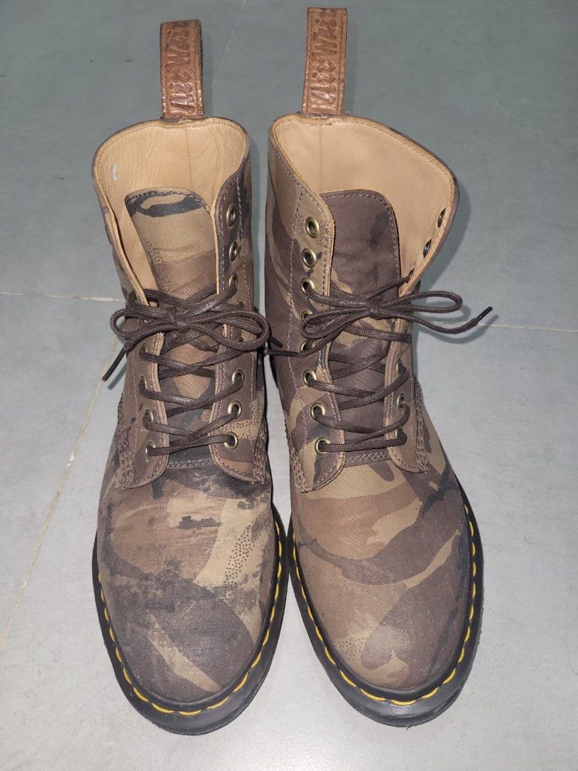 Dr. Martens 1460 Pascal Camo boots Men s Fashion Footwear Boots