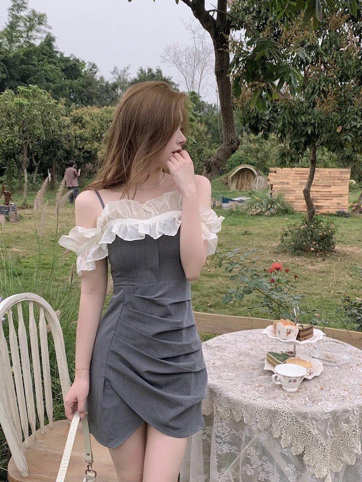 Sabrina ruffle dress shop