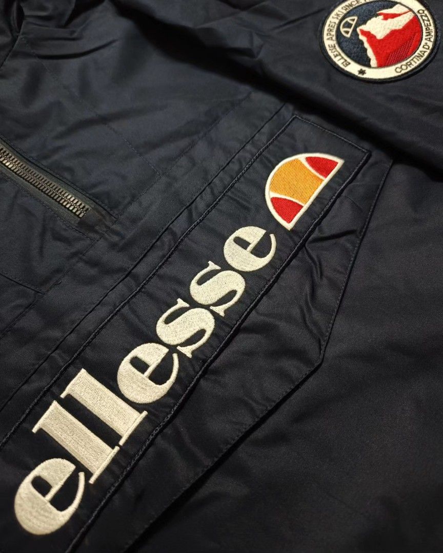 ELLESSE MONT 2 JACKET BLUE BLACK Men s Fashion Coats Jackets and Outerwear on Carousell