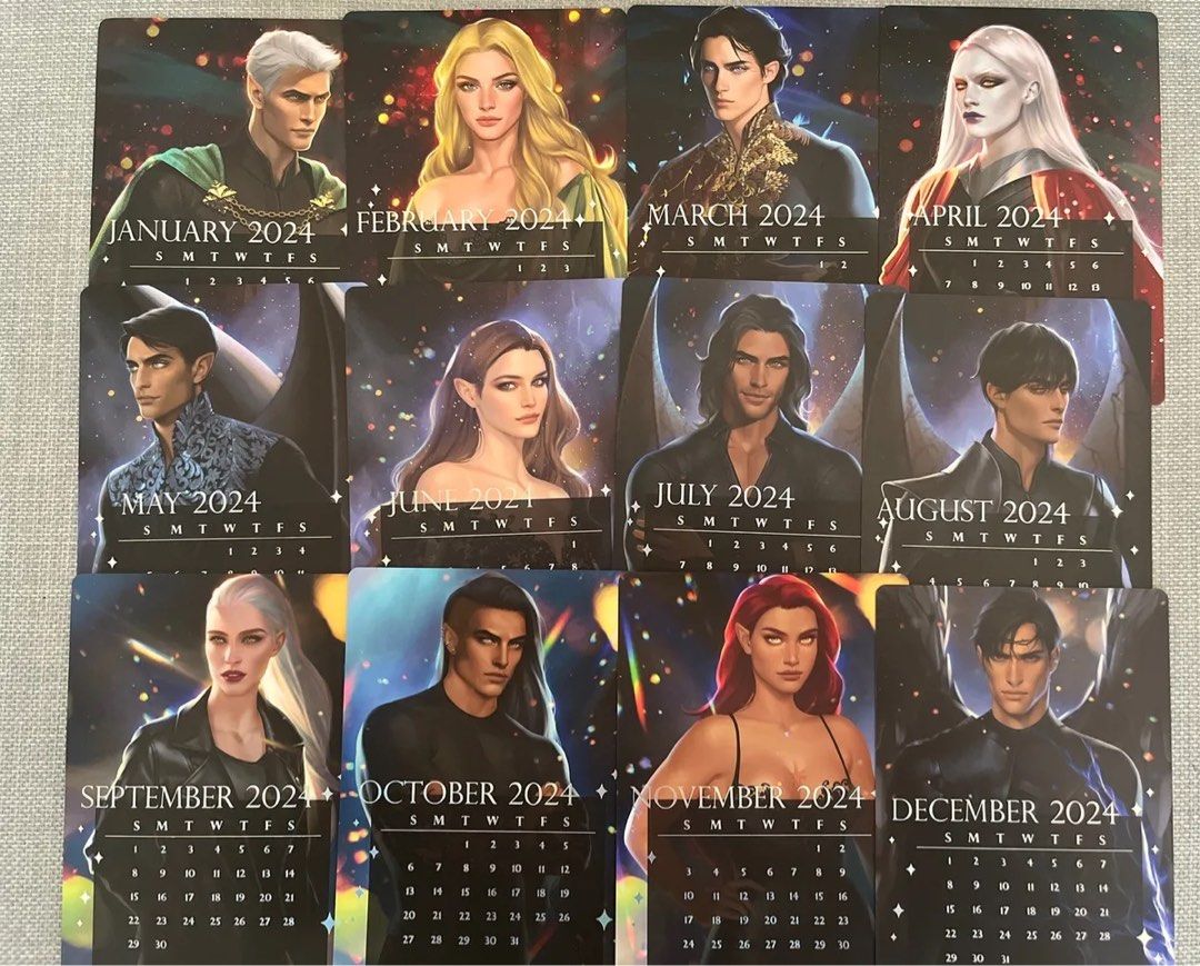 Fairyloot Nov Box Sarah J. Maas calendar 2024, Hobbies & Toys