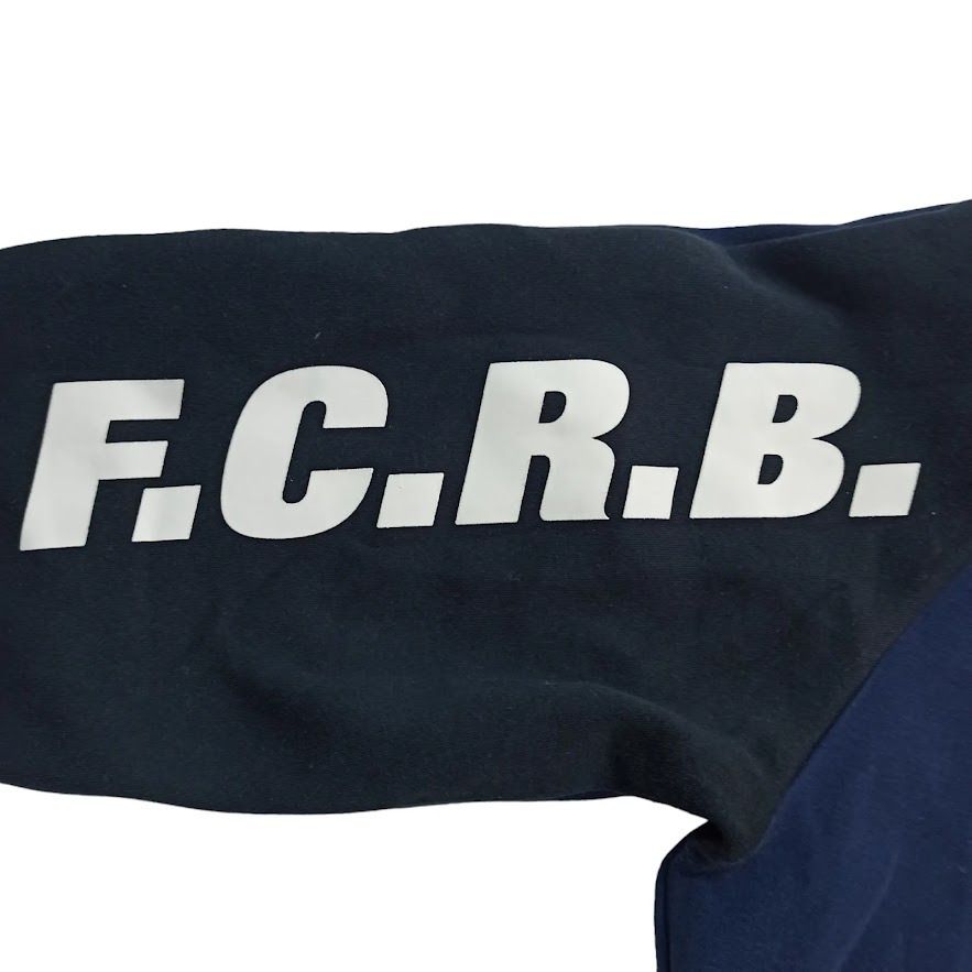 F.C.Real Bristol FCRB Sweatshirt Top Blue Black LARGE, 男裝, 運動