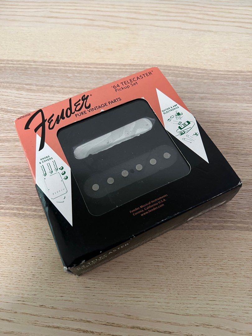 Fender '64 Telecaster Pickup Set, 興趣及遊戲, 音樂、樂器& 配件
