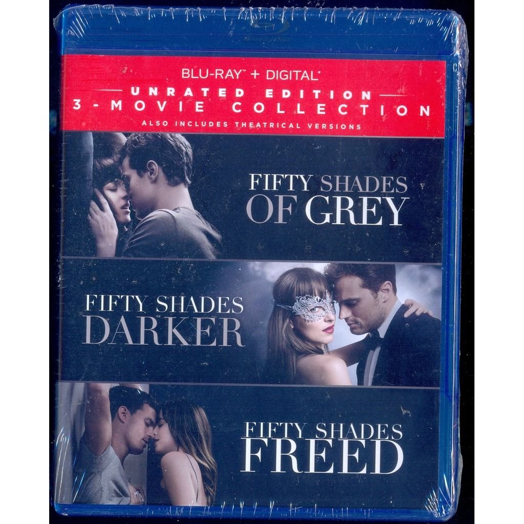 Fifty Shades 3 Movie Collection Blu Ray Hobbies And Toys Music And Media Cds And Dvds On Carousell 