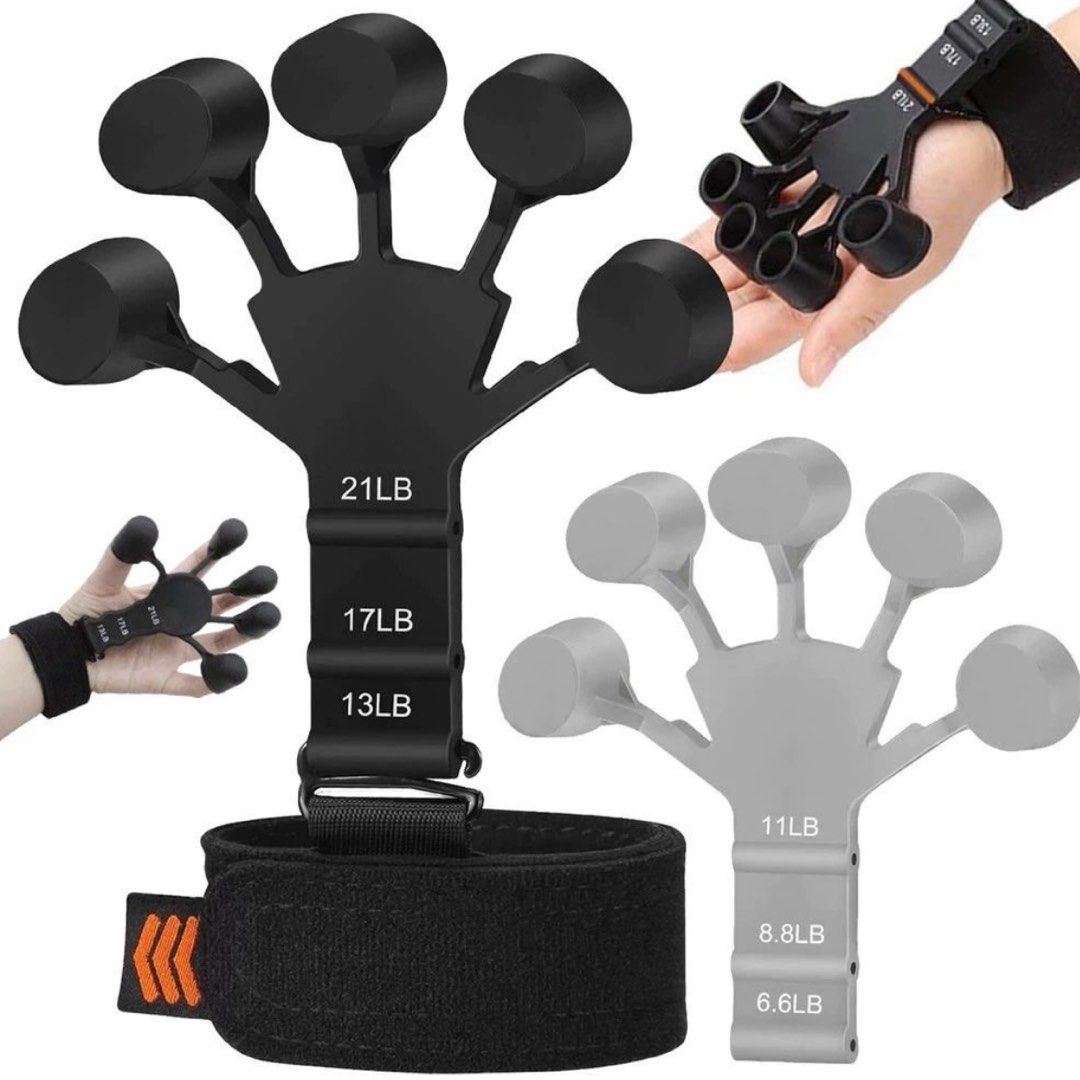 Forearm Strengthener Grip Buddy Finger Gripper Best Tool For Workout Exercise Gadget Gym Equipment New Year New Me