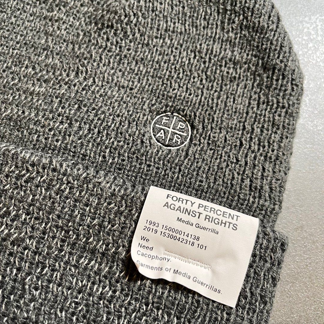 FORTY PERCENT AGAINST RIGHTS FPAR BEANIE, 女裝, 手錶及配件