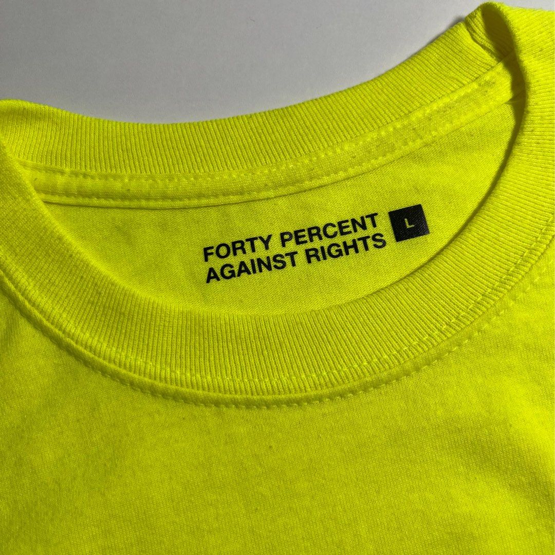 FORTY PERCENT AGAINST RIGHTS LS TEE FPAR, 其他, 其他- Carousell