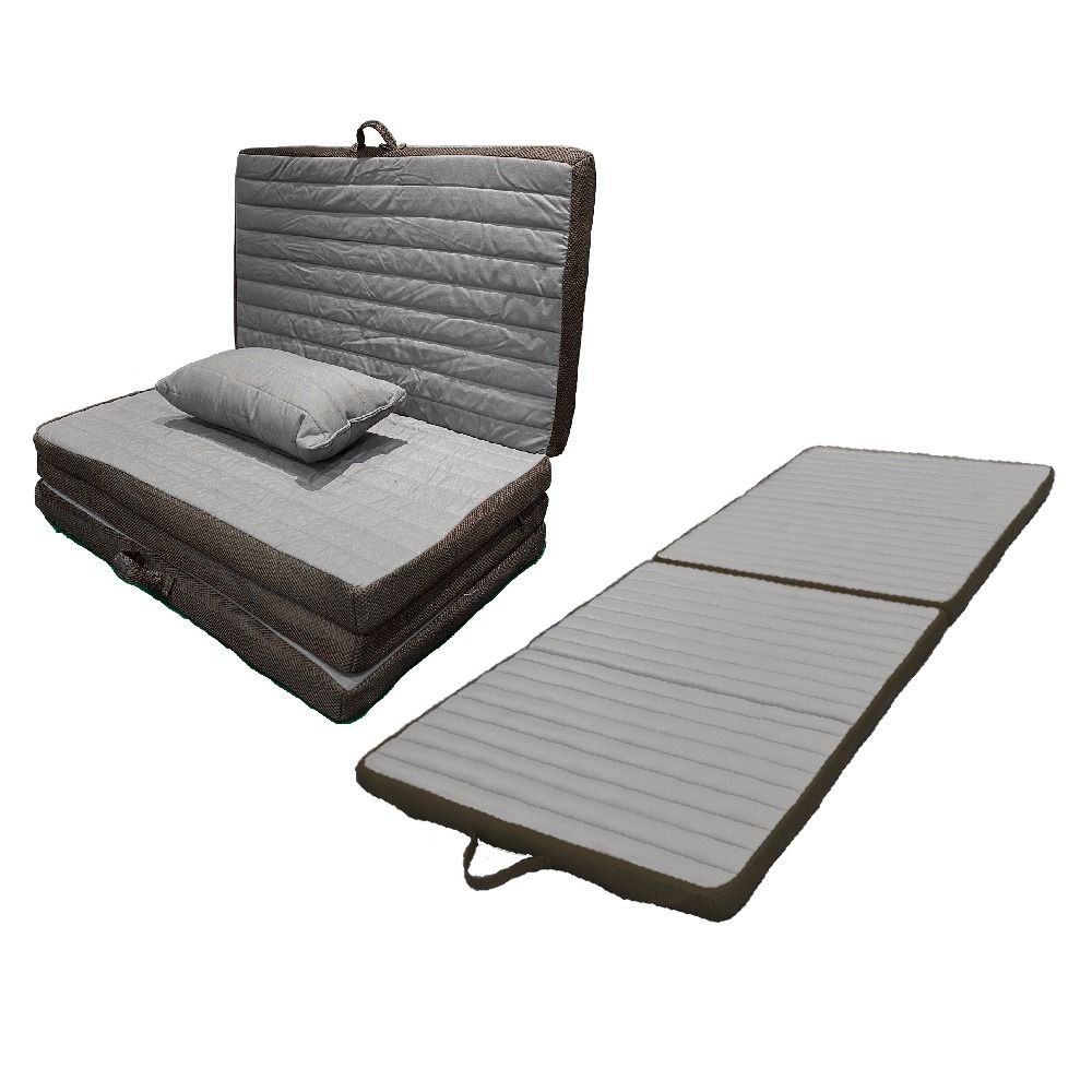 Compact top foldable mattress