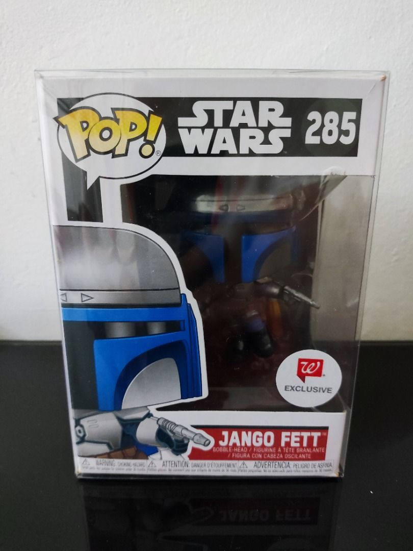 FREE PROTECTOR NEGOTIABLE Funko POP Star Wars Jango Fett Walgreen Exclusive