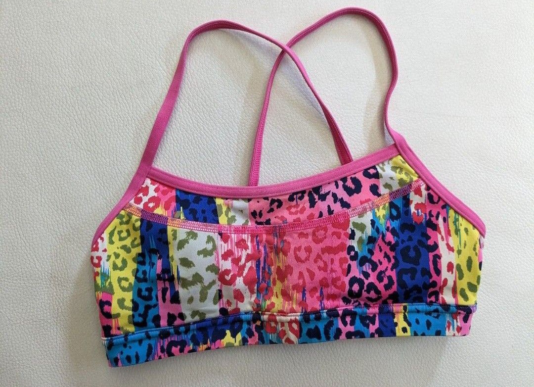 Pink Cheetah Sports Bra