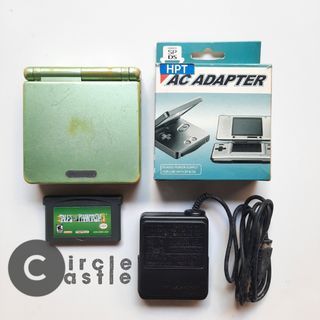 Gameboy Advance SP-101 (Brighter Edition) Pearl Green comes with Tales of Phantasia GBA game