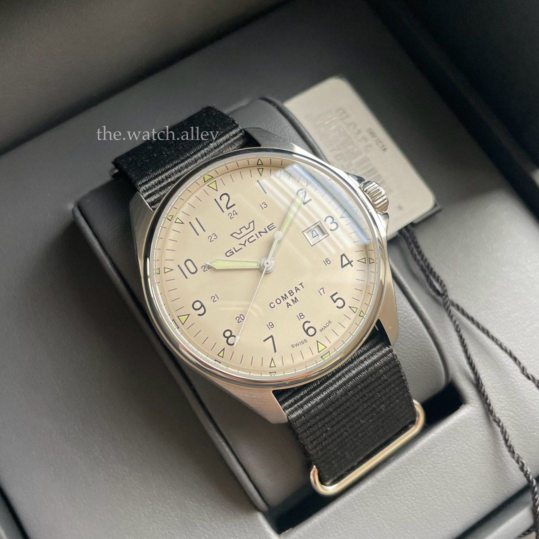 Glycine combat 6 vintage gl0124 on sale