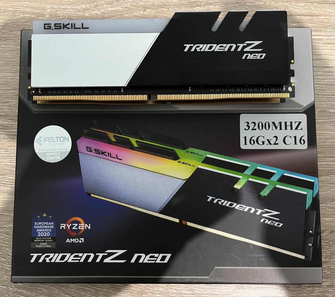 G.Skill Trident Z Neo 32GB(16GB*2) RAM DDR4 3200Mhz C16