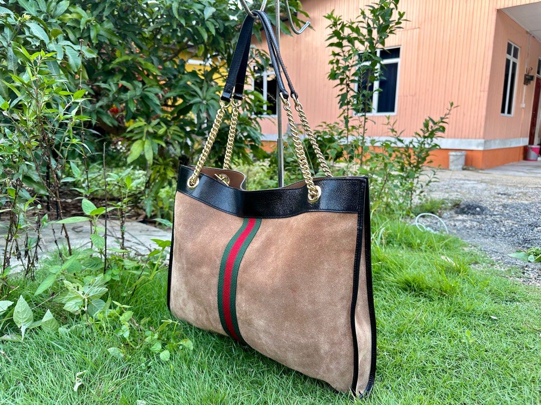 Rajah large tote best sale gucci