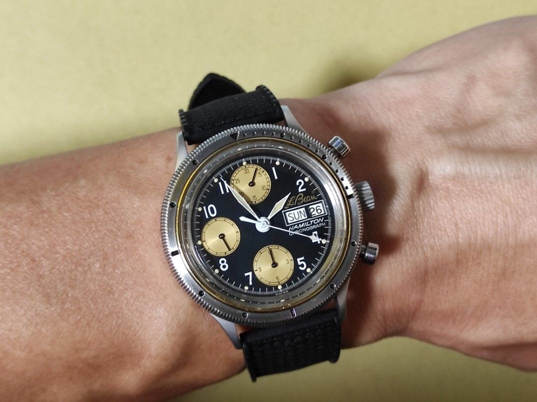 Hamilton chronograph valjoux on sale 7750