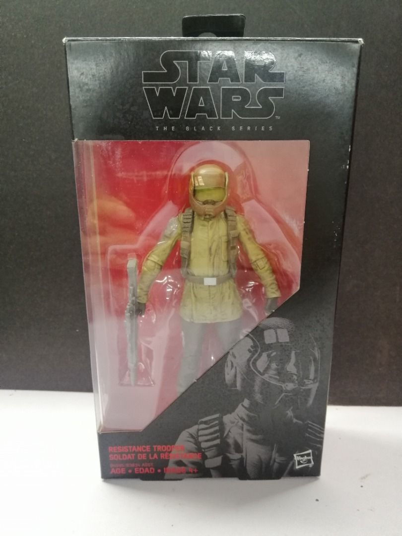 Star wars black deals series resistance trooper
