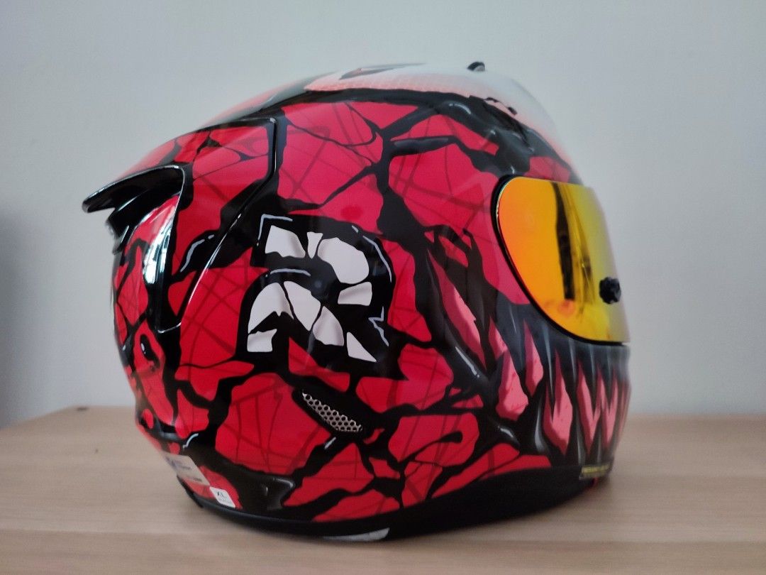 HJC RPHA 11 Carnage edition helmet PSB approved Motorcycles