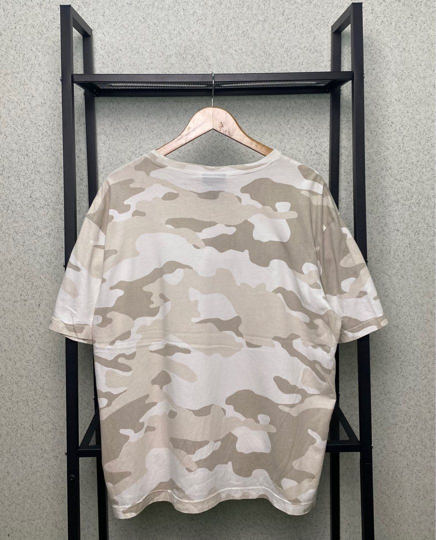 H M Oversized Relaxed Fit Camo Shirts