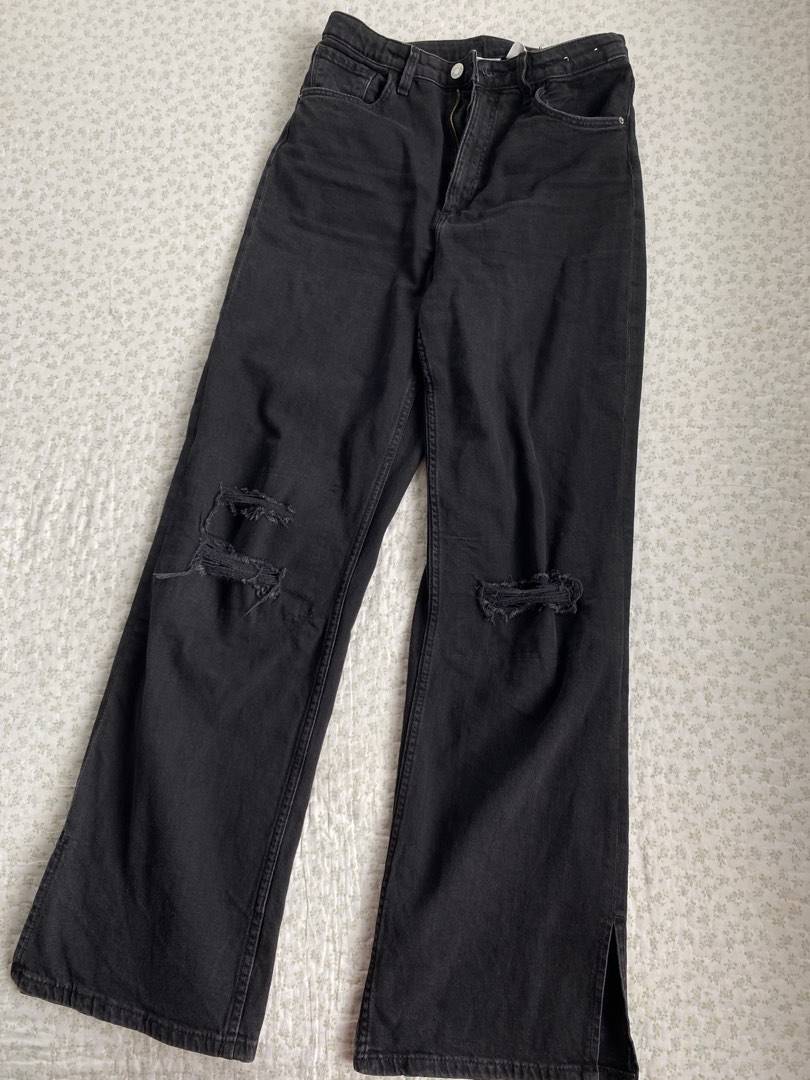 H&M Women's Size 22 Dark Wash Denim Curvy Ultra High Waisted Ankle Jeggings  NWT