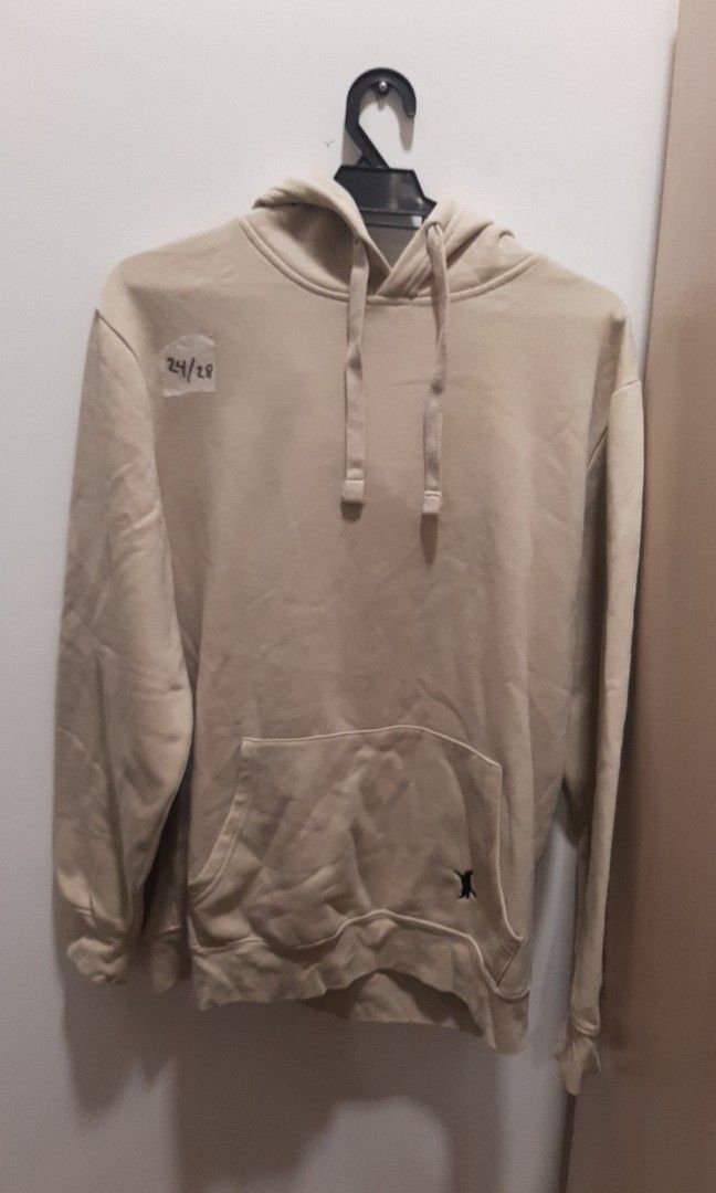 Plain khaki hoodie store