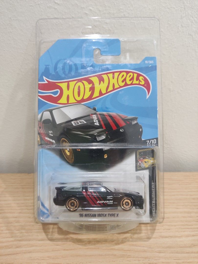 Hot Wheels Nightburnerz 2018 7 10 96 Nissan 180SX Type X