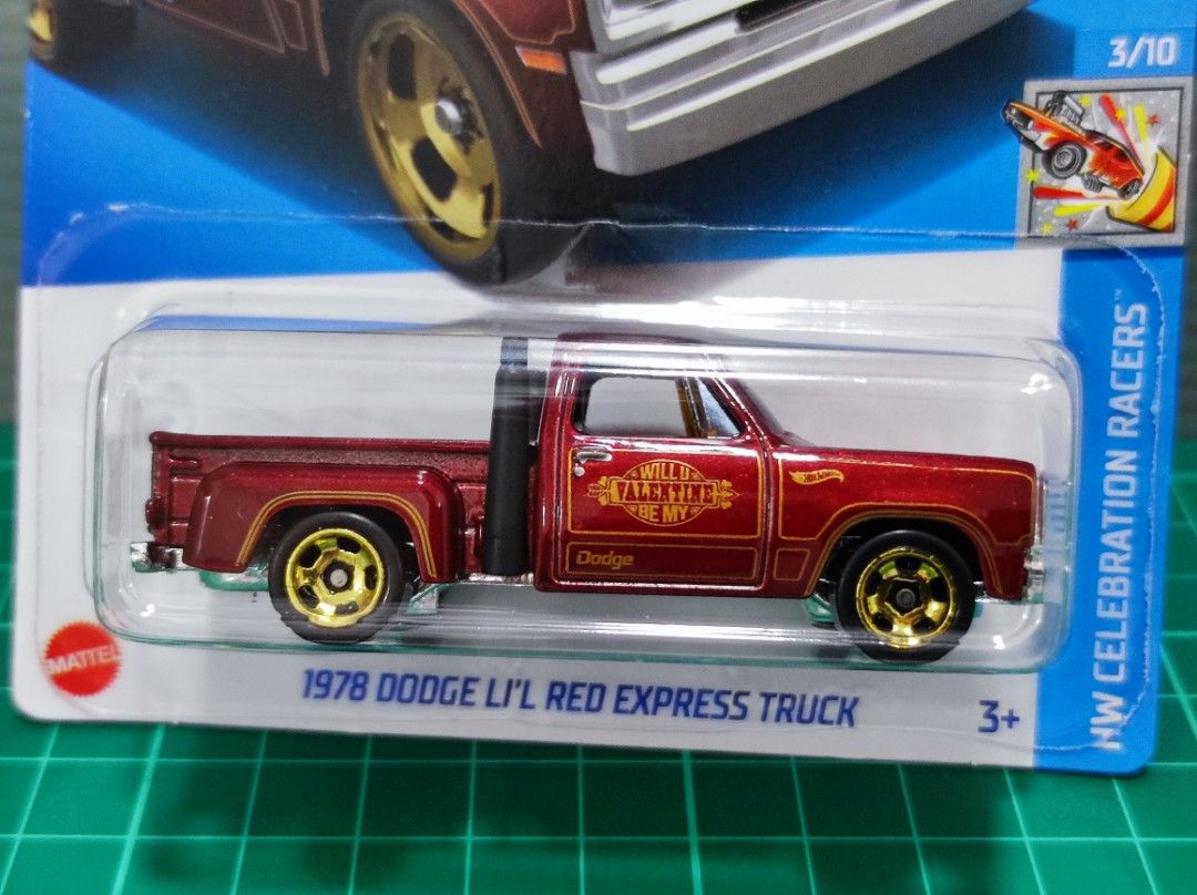 78 dodge lil red sales express truck hot wheels