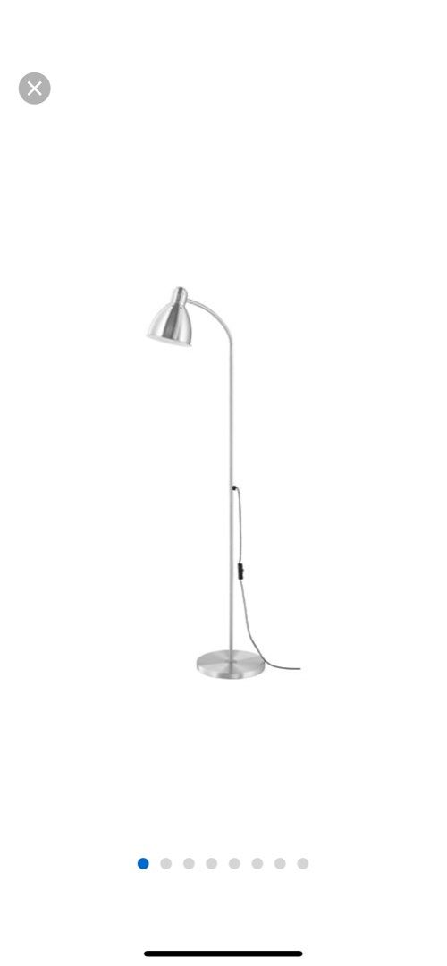 Ikea Lersta floor reading lamp Furniture Home Living Lighting