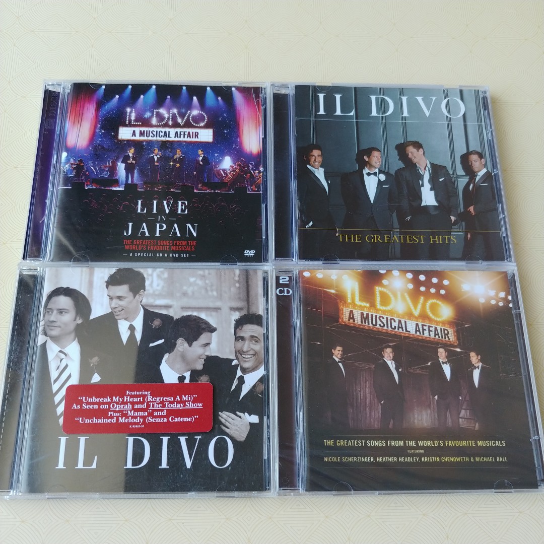 イルディーヴォ Il Divo Greatest Hits CD アルバム