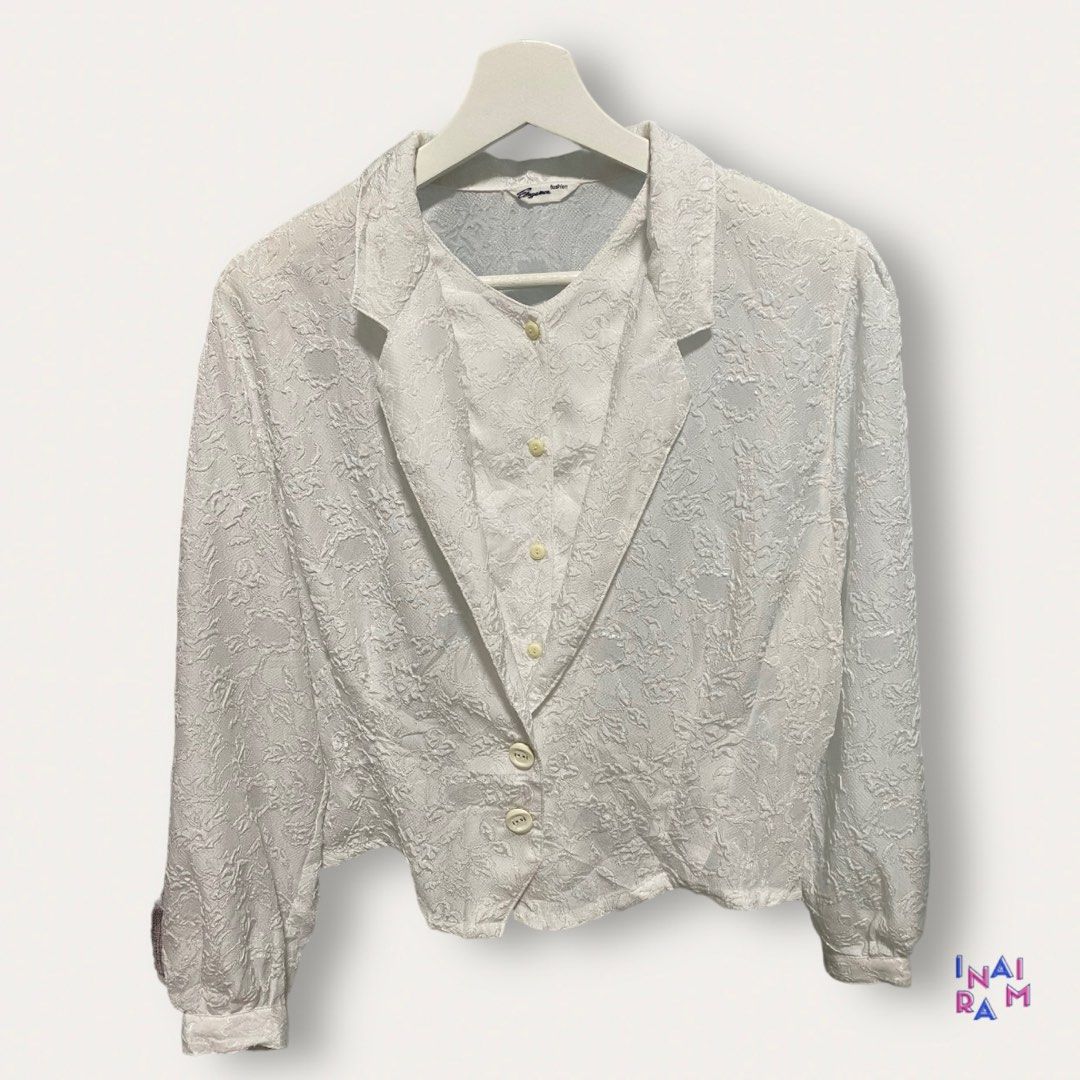 White cheap fancy jacket
