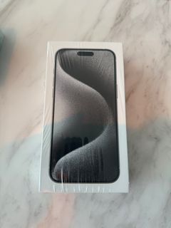 Natural Titanium Iphone 15 Pro 512gb New and Sealed, Mobile Phones &  Gadgets, Mobile Phones, iPhone, iPhone 15 Series on Carousell