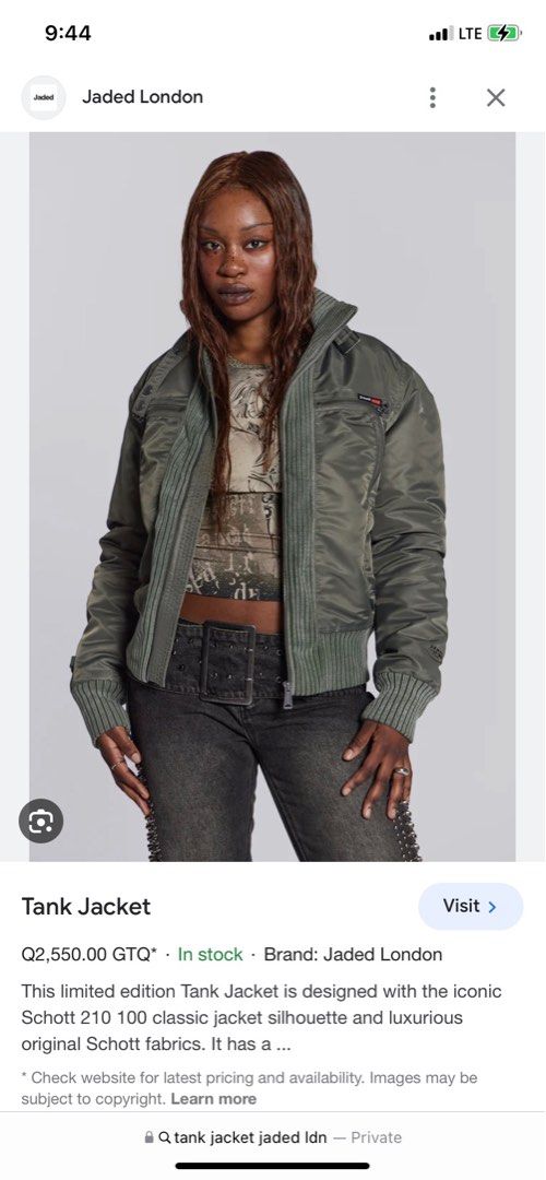 Jaded london hotsell bomber jacket