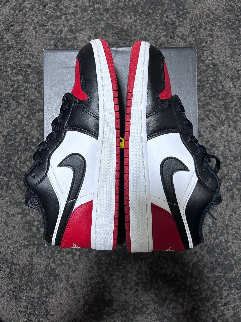 Air jordan retro 1 store high og 'bred toe' grade-school