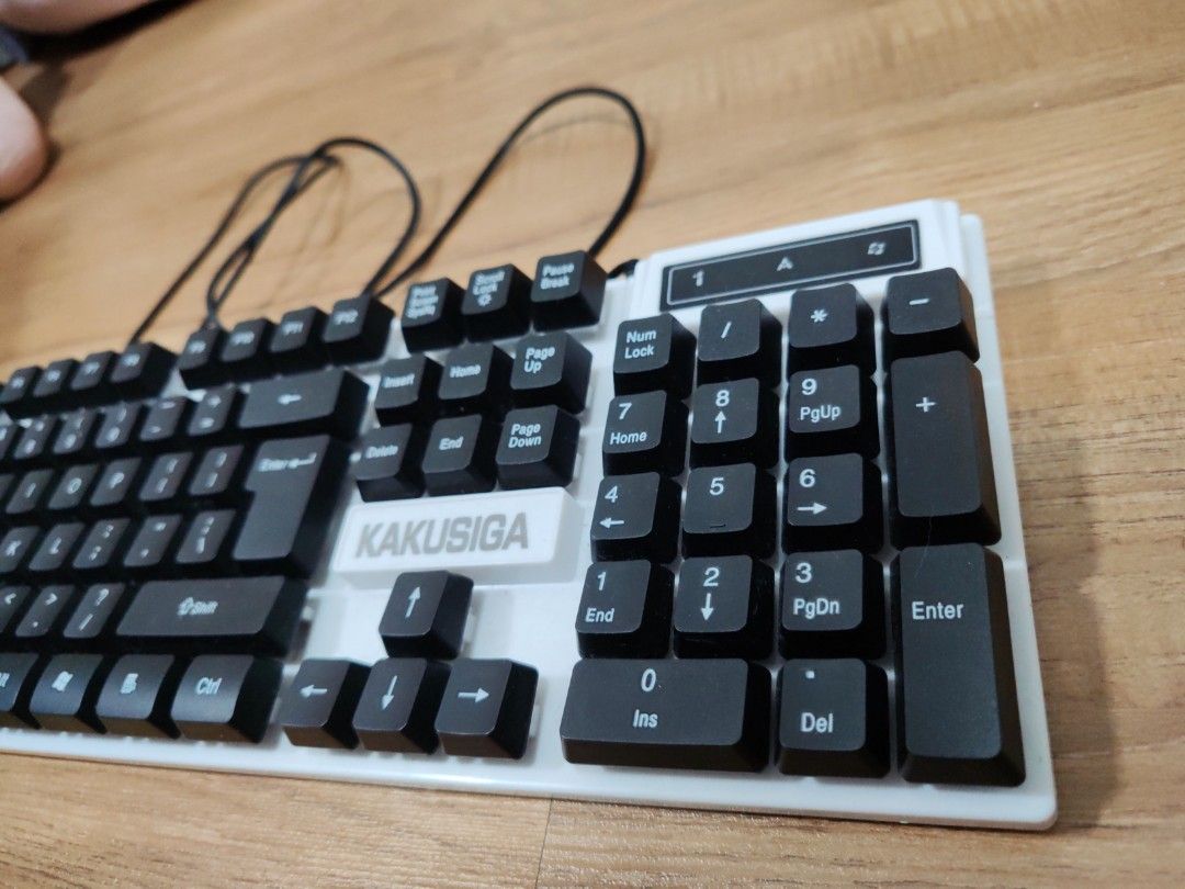 KAKUSIGA keyboard and mouse, Computers & Tech, Desktops on Carousell