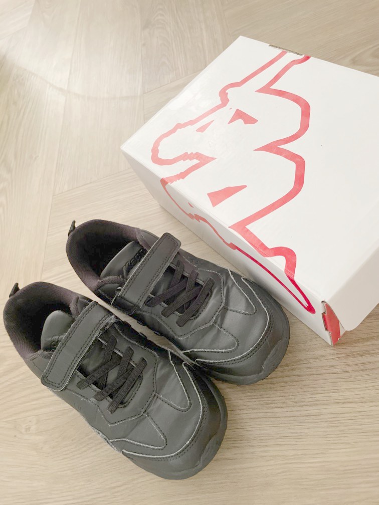 Kappa Black School Shoes