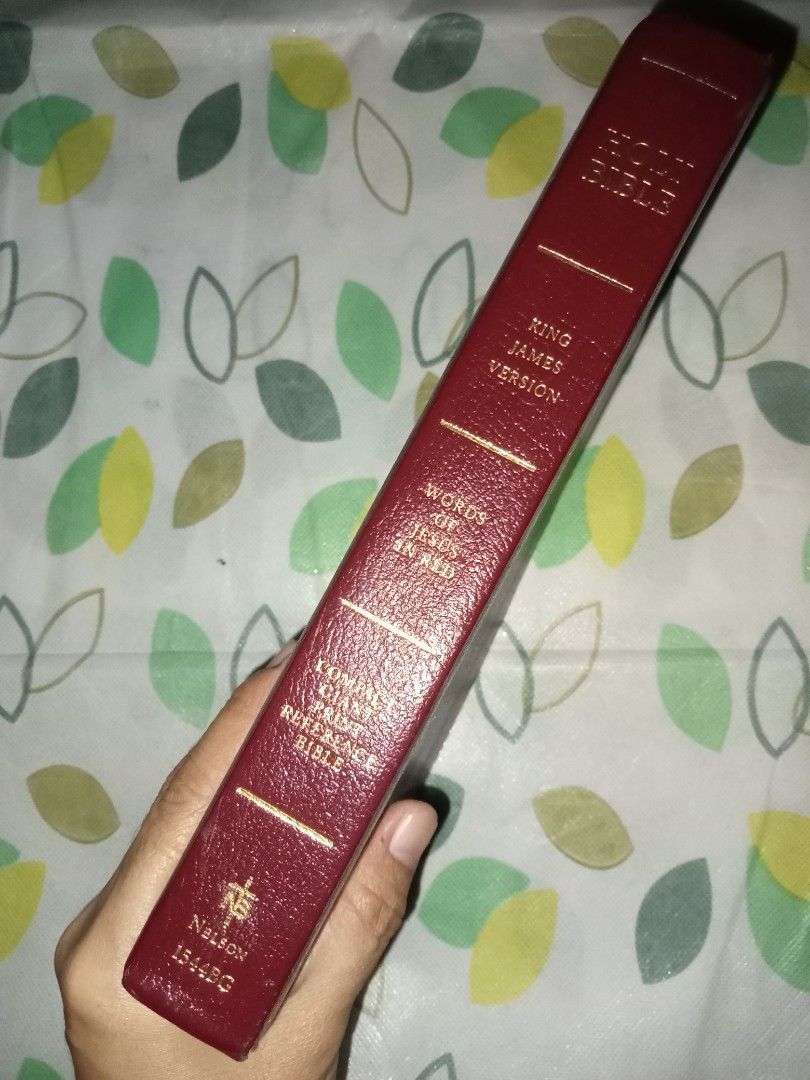 [KJV] King James Version Compact Giant Print Reference Bible, Hobbies ...